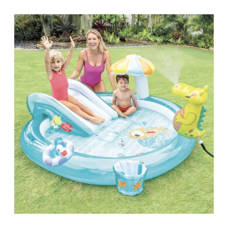 INTEX  Aire de Jeux Aquatique Alligator