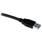 Rallonge USB 3.0 A vers A de 1,5 m sur socle - M/F - Cable dextension SuperSpeed USB 3.0 de 1,5m - M/F - Noir - USB3SEXT5DKB