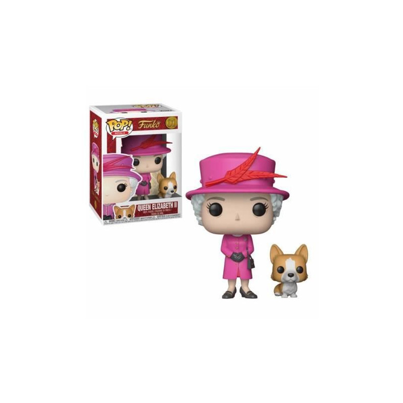 Figurine Funko Pop! + Buddy: Royal Family S1 - Queen Elizabeth II