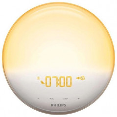 Philips EVEIL LUMIERE VEILLEUSE ET GUIDE DE NUIT LED ECRAN TACTILE RADIO REVEIL PHILIPS - HF3531.01