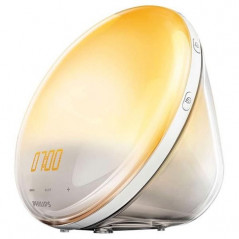 Philips EVEIL LUMIERE VEILLEUSE ET GUIDE DE NUIT LED ECRAN TACTILE RADIO REVEIL PHILIPS - HF3531.01