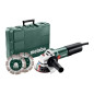 METABO Meuleuse dangle WQ 1100-125 Set