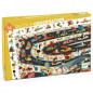 Puzzle enfant Djeco Rallye Automobile 54 pièces