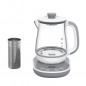 TEFAL BJ551B10 Tastea Machine a the en verre 1,5 L, 8 reglages, Panier a the amovible acier inoxydable, Maintien au chaud, Base 