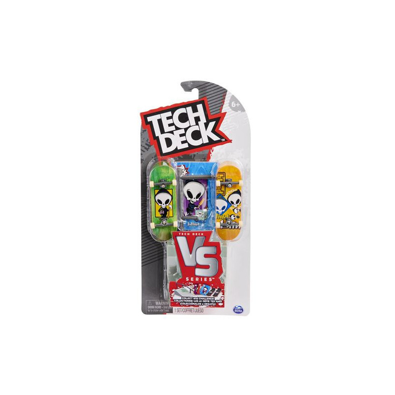 Pack Versus 2 Finger Skates Tech Deck Modèle aléatoire