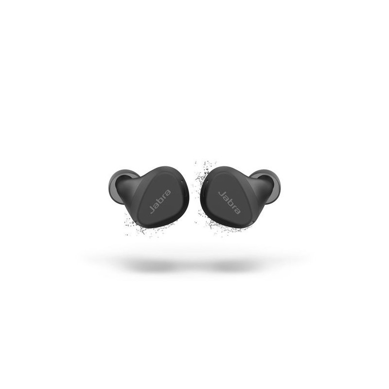 Ecouteurs intra auriculaires sans fil à réduction du bruit Jabra Elite 4 Active Bluetooth True wireless Noir