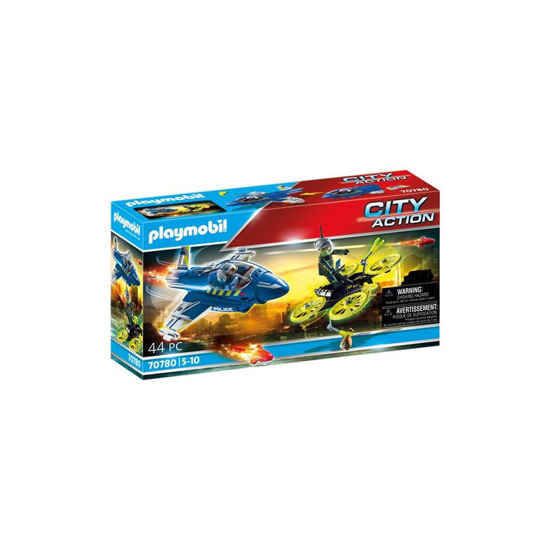 Playmobil 70780 Jet de police et drone