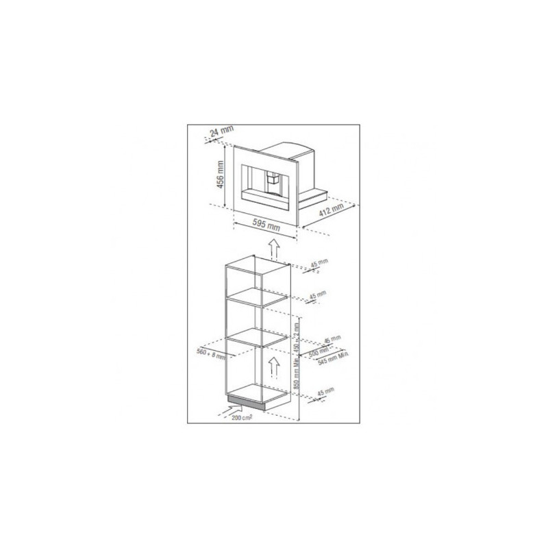 CAFE ENCASTRABLE DE DIETRICH DKD7400X