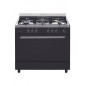 Piano de cuisson Airlux CC902GTBK3 90CM GAZ NOIR