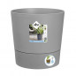 ELHO - Pot de fleurs -  Greensense Aqua Care Rond 30 - Ciment Clair - Interieur/exterieur - O 29.5 x H 29.1 cm