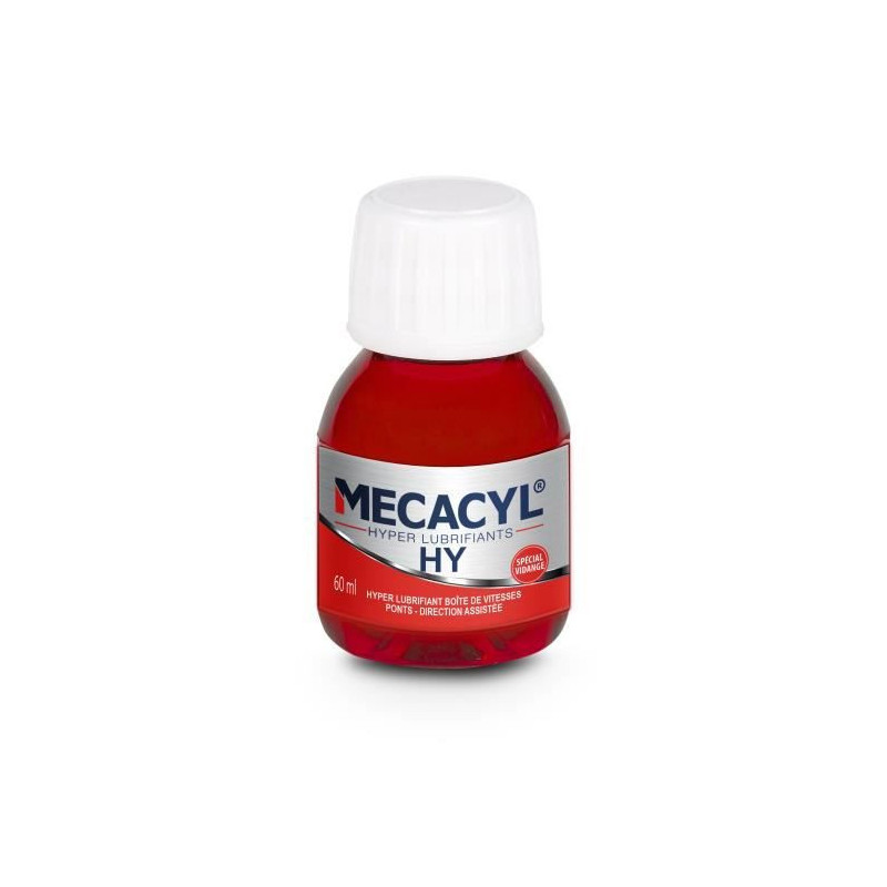 MECACYL HY Hyper-Lubrifiant boites de vitesse, cardan, transmission, pont, fourches - 60ml