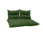 JARDIN PRIVE -  KIT PALETTE CLASSIC AVOCAT MATELAS + 2 COUSSINS DOSSIER