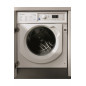 Lave-linge séchants 8kg INDESIT 1400tr/min 59,5cm D, BIWDIL861484EU