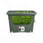 ELHO - Pot de fleurs -  Green Basics Stack + Grow Large - Leaf Green - Exterieur - L 35.1 x W 50.9 x H 35.7 cm