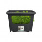 ELHO - Pot de fleurs -  Green Basics Stack + Grow Large - Living Noir - Exterieur - L 35.1 x W 50.9 x H 35.7 cm