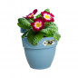 ELHO - Pot de fleurs -  Vibia Campana Easy Hanger Small - Bleu Vintage - Balcon exterieur - L 24.1 x W 20.5 x H 26.5 cm