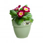 ELHO - Pot de fleurs -  Vibia Campana Easy Hanger Small - Vert Pistache - Balcon exterieur - L 24.1 x W 20.5 x H 26.5 cm