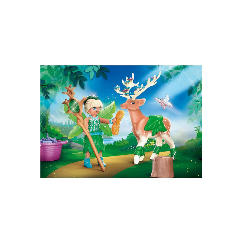 Playmobil Ayuma 70806 Forest Fairy avec animal préféré