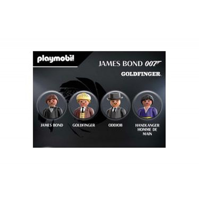 Playmobil Movie Cars 70578 James Bond Aston Martin DB5 Edition Goldfinger