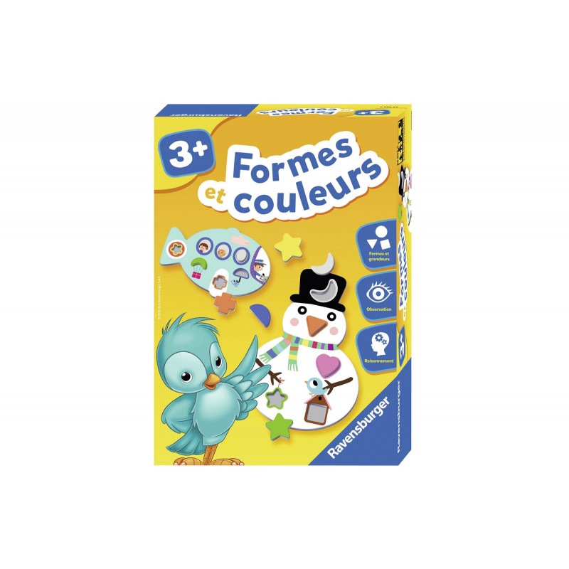 Jeu éducatif Formes et couleurs Ravensburger