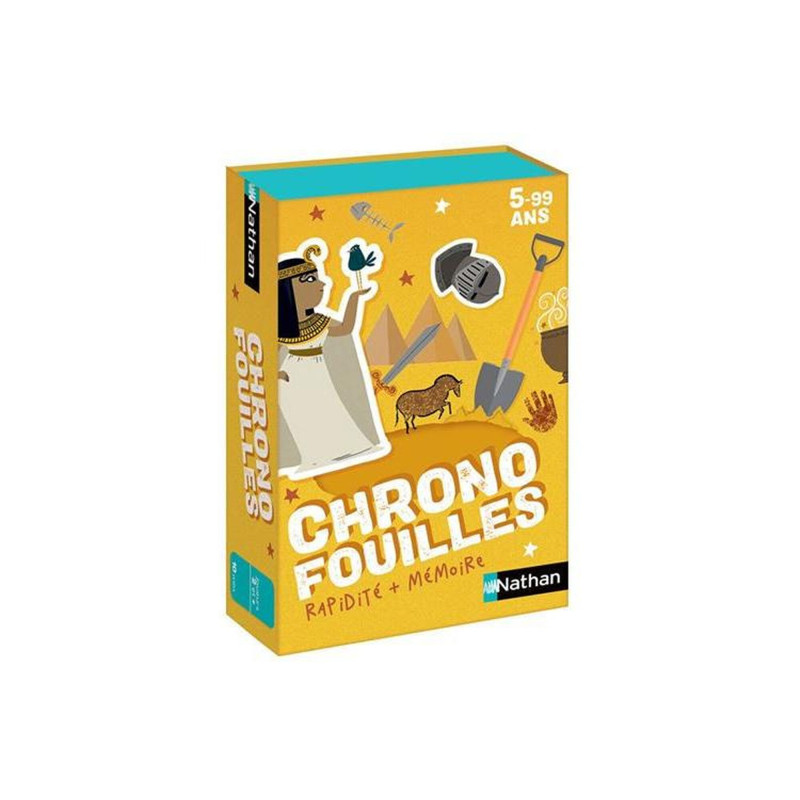 Jeu de cartes Nathan Chronofouilles