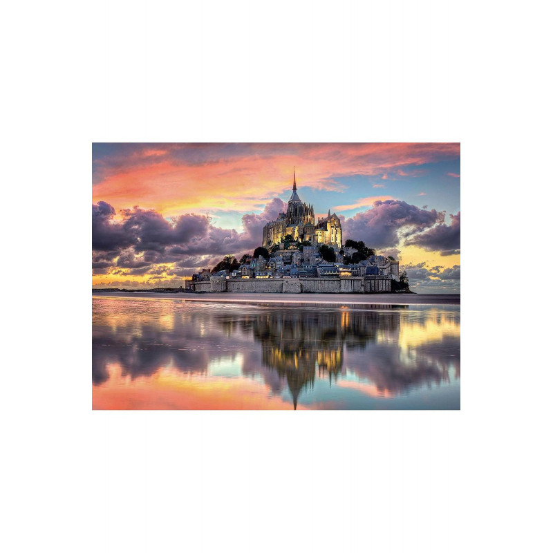 Puzzle 1000 pièces Clementoni High Quality Mont Saint Michel