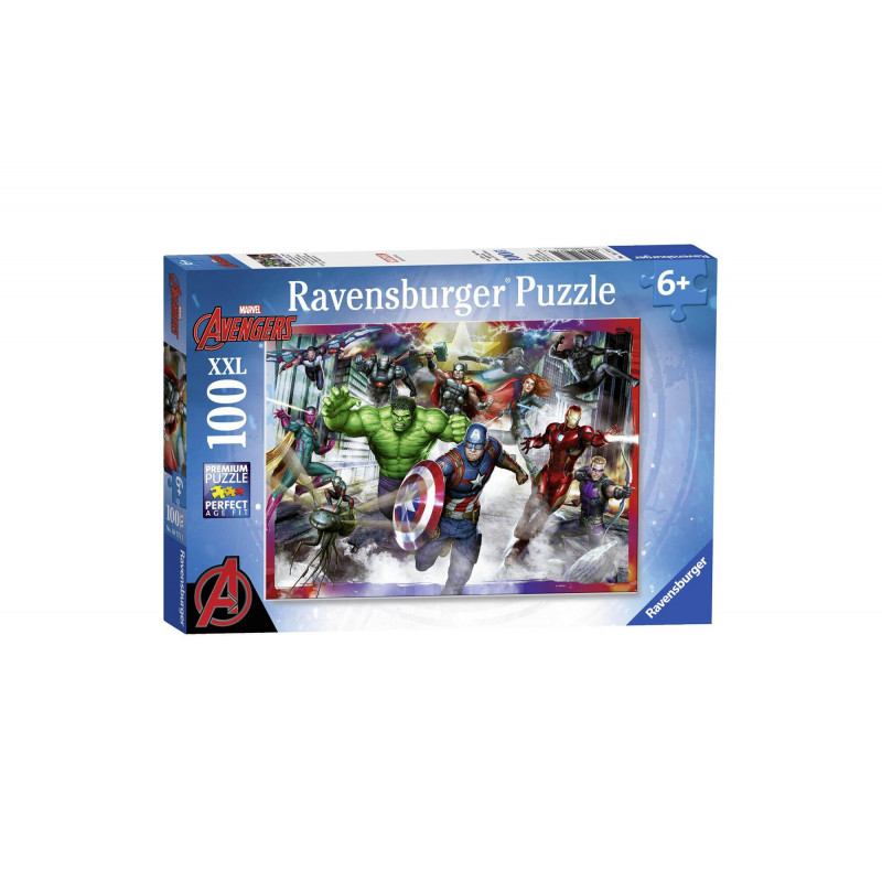 Puzzle 100 pièces XXL Ravensburger Les plus grands héros Marvel Avengers