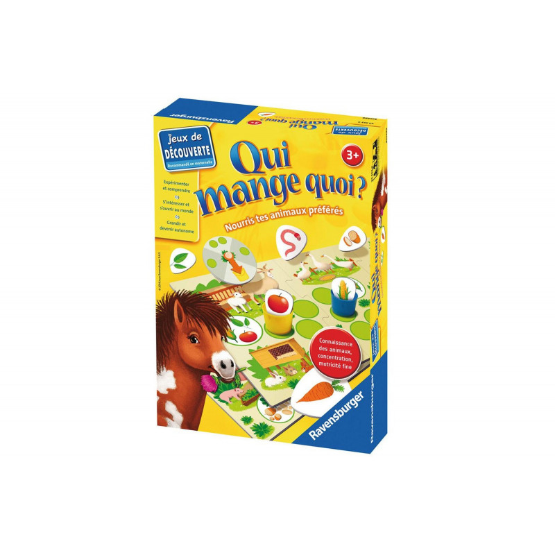 Jeu éducatif Ravensburger Qui mange quoi ?