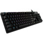 Clavier gaming mécanique Logitech G512 Carbon Lightsync RVB GX Brown Tactile