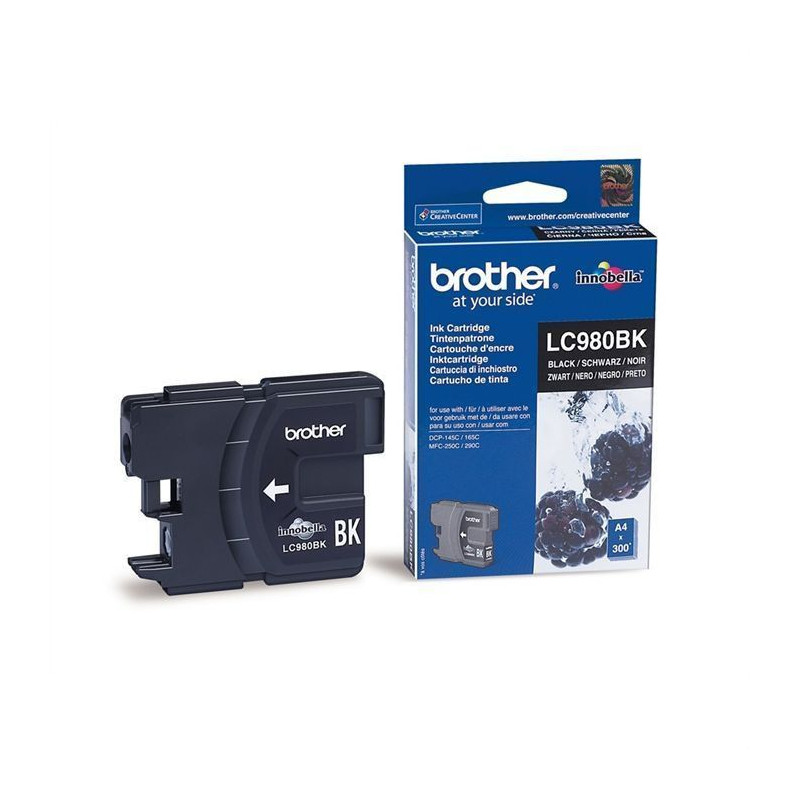 Brother LC980BK Cartouche dencre Noir