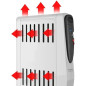 TAURUS Radiateur a bain dhuile carene Tuareg 2000 - 2000W