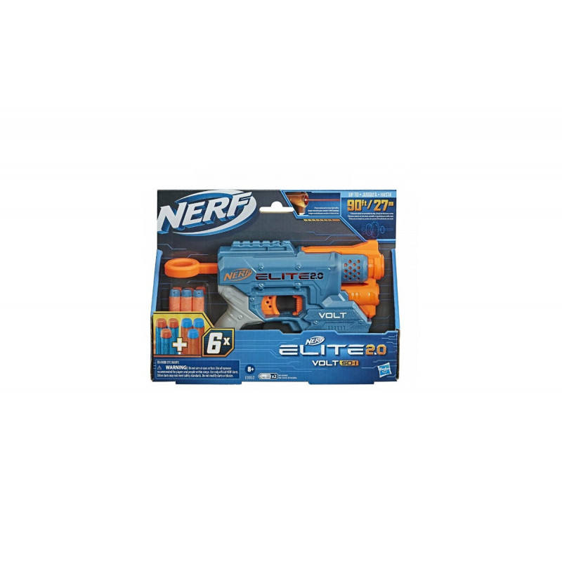 Nerf Elite 2.0 Volt SD 1 avec 6 fléchettes Nerf