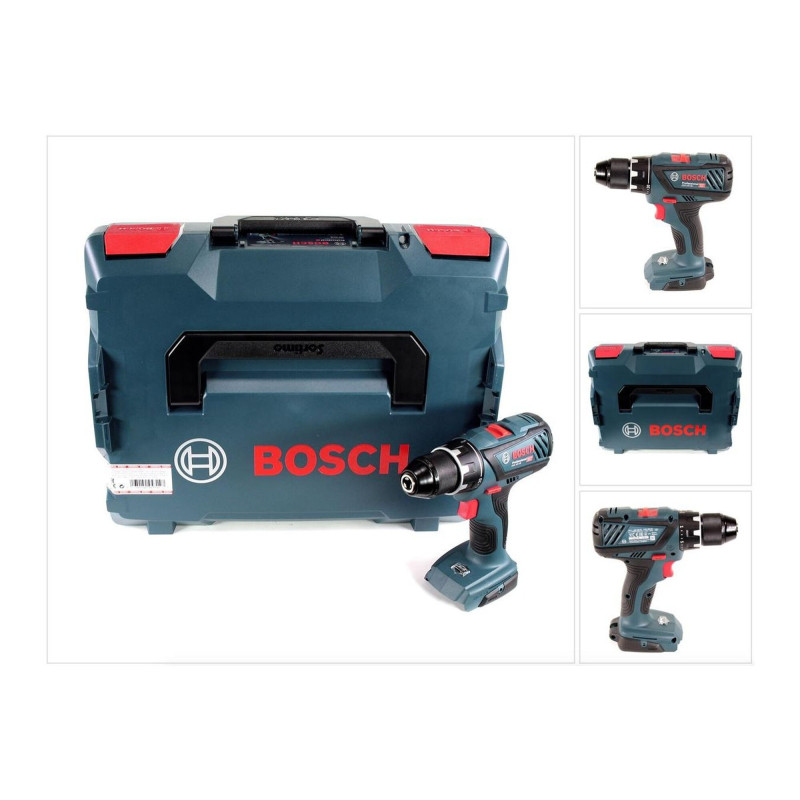 Perceuse visseuse BOSCH PROFESSIONAL GSR 18V-28 + L-BOXX Click+Go livree sans batterie ni chargeur