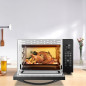 CONTINENTAL EDISON CEMF38DIG - Minifour electrique 38L noir  - 1600W - Rotissoire, Convection naturelle