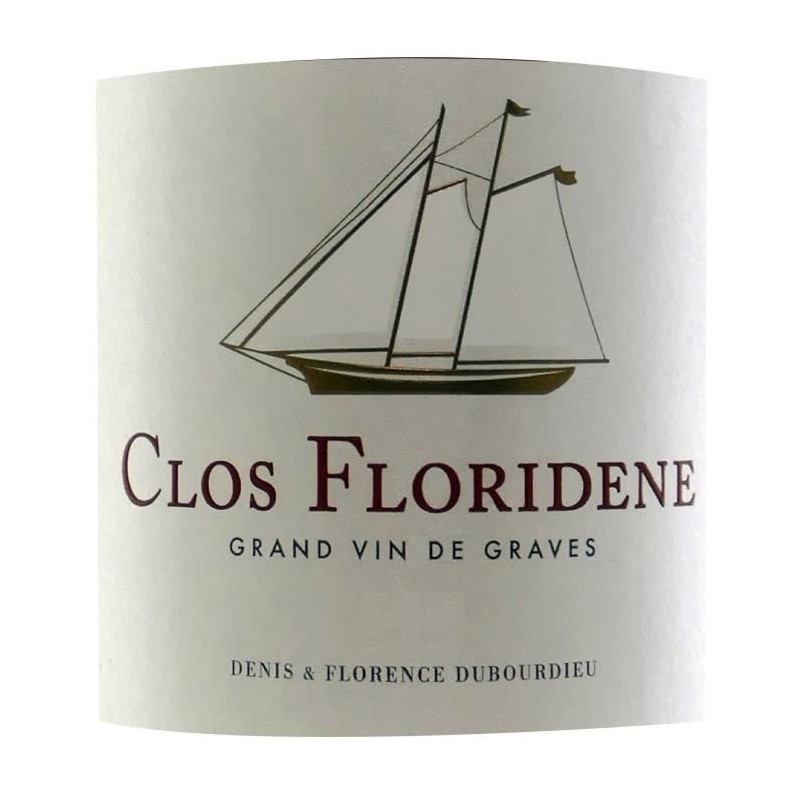 Clos Floridene 2017 Graves - Vin rouge de Bordeaux