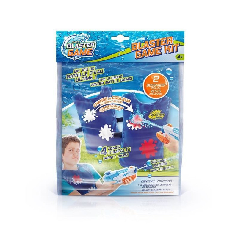 CANAL TOYS - Hydro Blaster Game - Kit 2 dossards pour Jeu de Pistolets a Eau