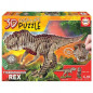 EDUCA - Puzzle - T-Rex 3D Creature Puzzle