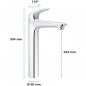 GROHE - Mitigeur monocommande vasque a poser - Taille XL