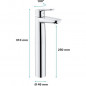 GROHE - Mitigeur monocommande vasque a poser - Taille XL