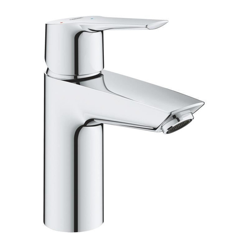 GROHE QUICKFIX Start Robinet de salle de bains lavabo, mousseur economie deau, bonde clic clac incluse, Taille S, 23551002