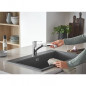 GROHE QUICKFIX Start Robinet de cuisine evier, douchette extractible, inverseur 2 jets, rotation 90?, 30531001