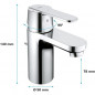 GROHE - Mitigeur monocommande Lavabo - Taille S