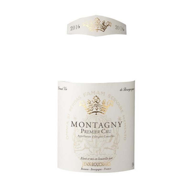 Jean Bouchard 2016 Montagny 1er Cru - Vin blanc de Bourgogne