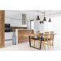 KITCHEN MOVE Poubelle de cuisine a pedale URBAN 30L - En acier Gris