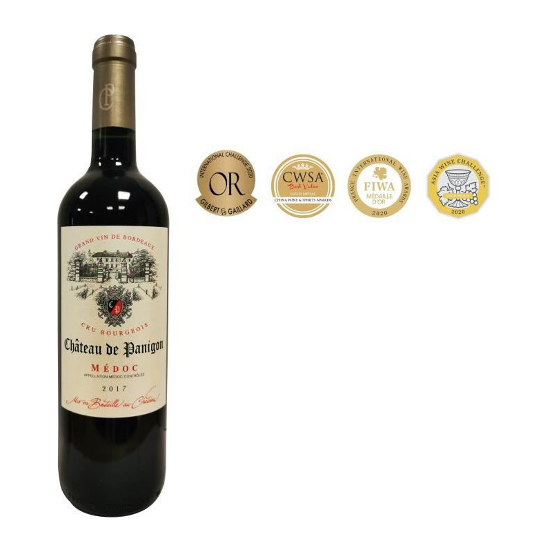 Chateau de Panigon 2017 Medoc Cru Bourgeois - Vin rouge de Bordeaux