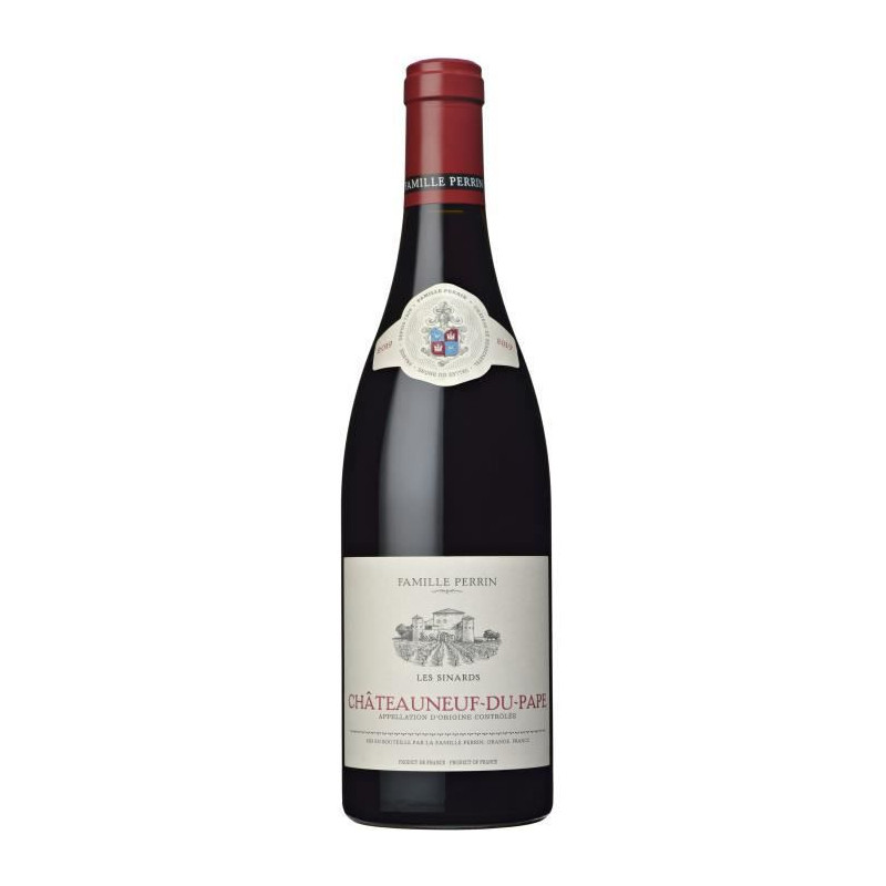 Famille Perrin Les Sinards 2019 Chateauneuf du Pape - Vin rouge des Cotes du Rhone