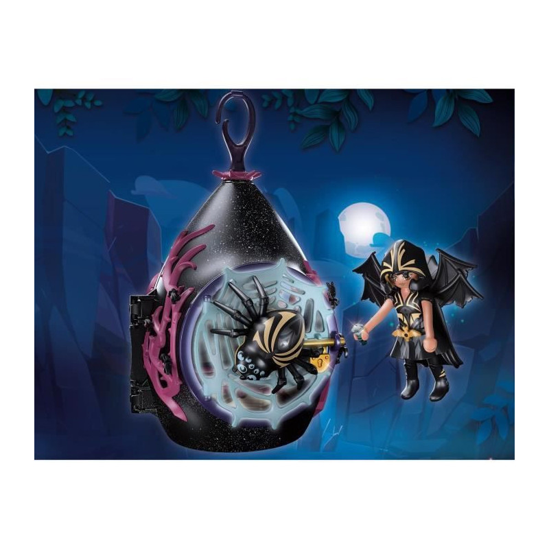 PLAYMOBIL - 70825 - AYUMA - Maisonnette de Bat Fairies