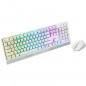 Clavier + Souris - AZERTY - MSI - Vigor GK30 Combo White FR - Retroeclaire - Blanc