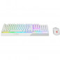 Clavier + Souris - AZERTY - MSI - Vigor GK30 Combo White FR - Retroeclaire - Blanc