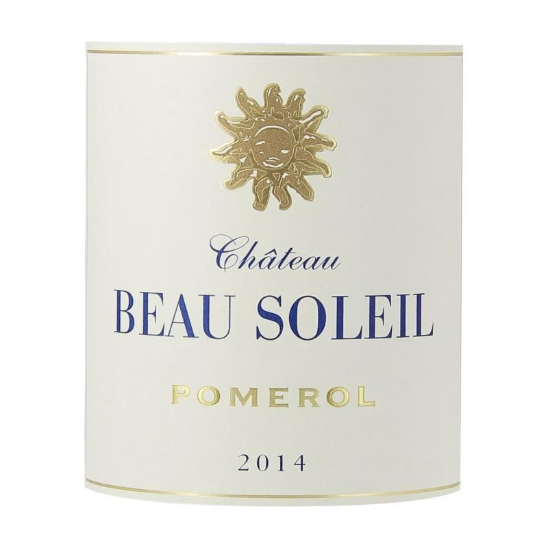 Chateau Beau Soleil Pomerol 2014 - Vin rouge x1